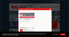 Desktop Screenshot of moneyexpress.lv